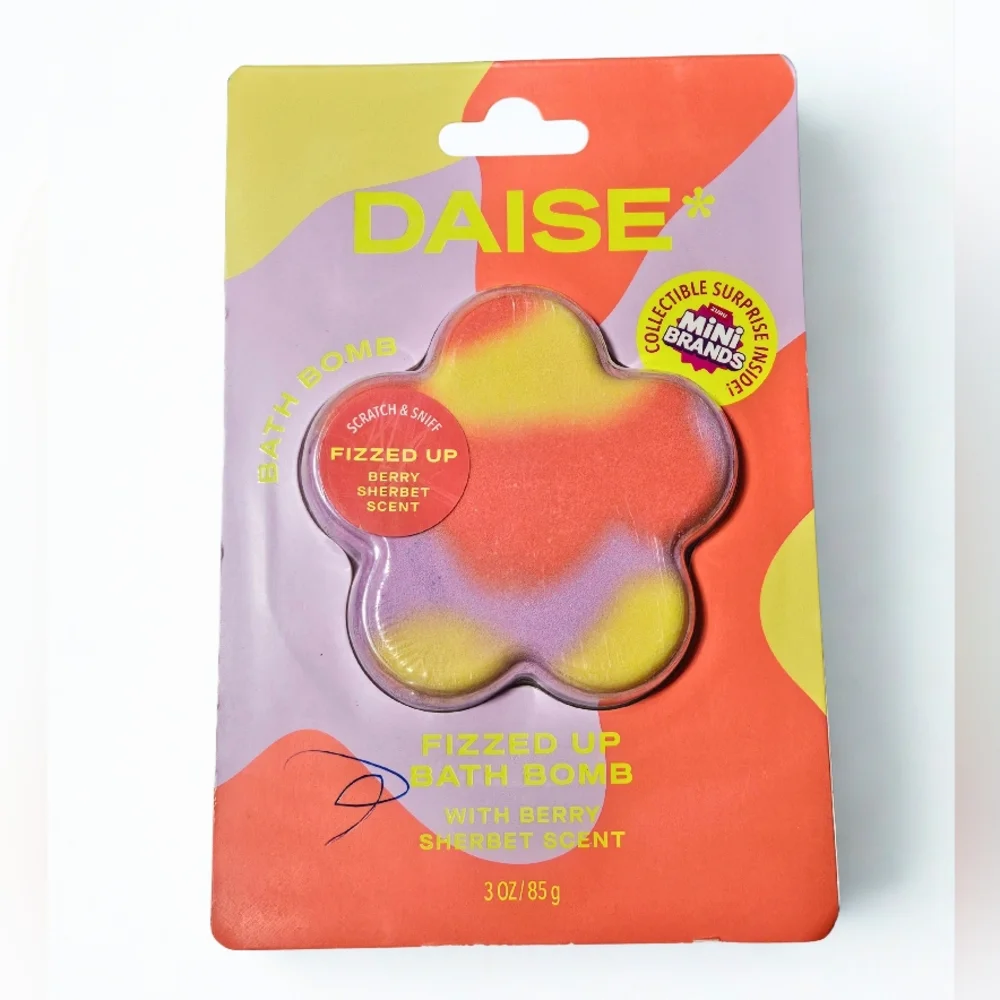 Daise - Fizzed Up Bath Bomb - Berry Sherbet Scent